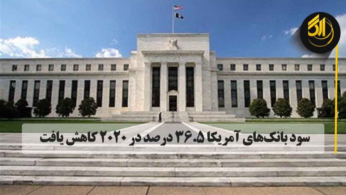 بانکهای آمریکا مقادیر عظیمی را برای پشتیبانی در برابر ضرر و زیانهای احتمالی طی بحران کرونا کنار گذاشته بودند که باعث کاهش ۳۶.۵درصدی سوددهی آنها در ۲۰۲۰ شد، کاهش نرخ بهره هم بر سود این بانکها تأثیر گذاشته است.